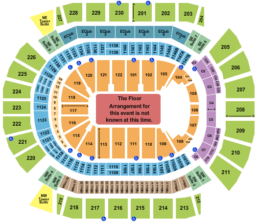 Desert Diamond Arena 5 Seconds of Summer Seating Chart